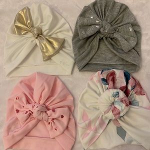 Baby turban and bows